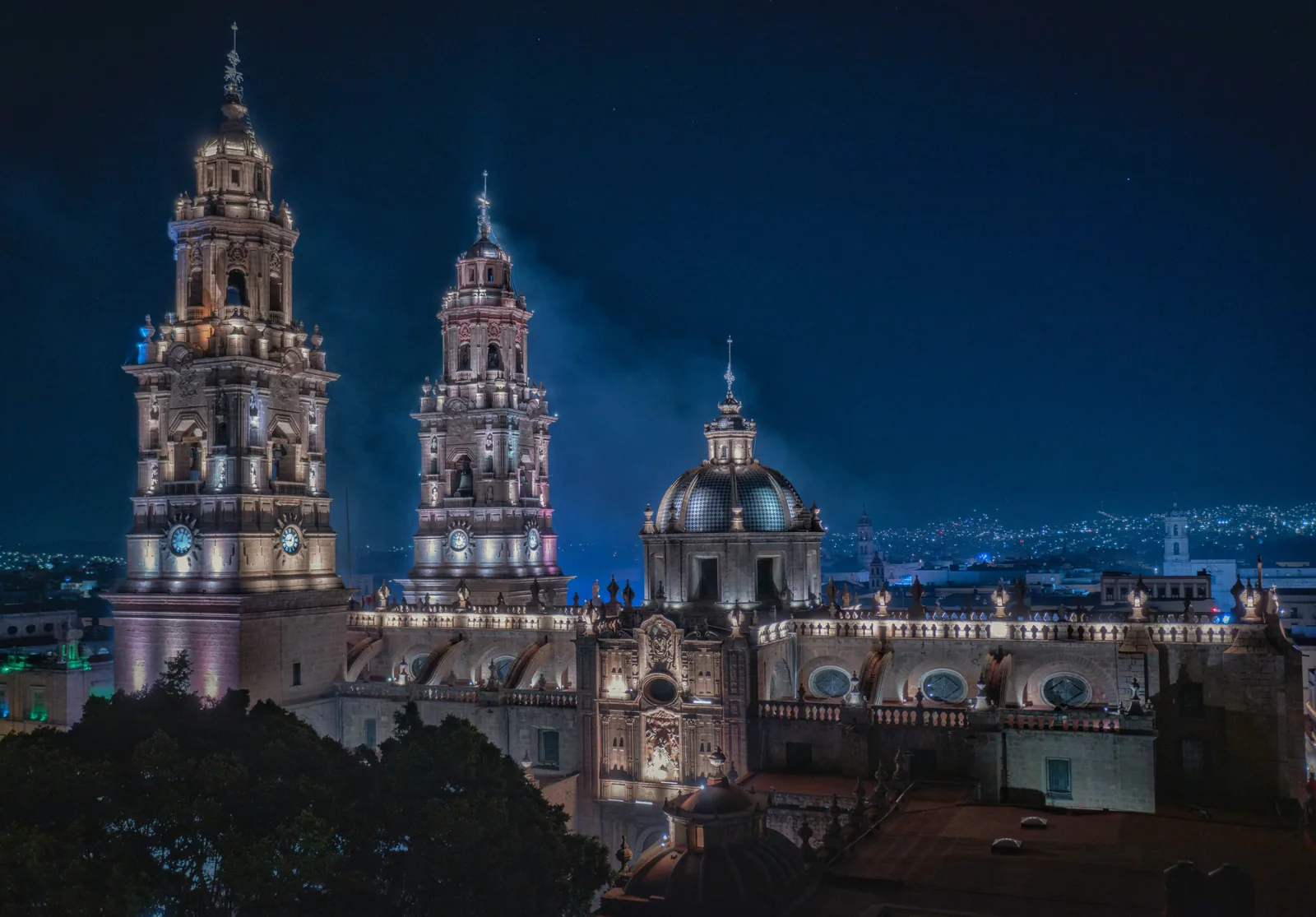 Historic cathedral in Morelia, Michoacán — contextual image of the region